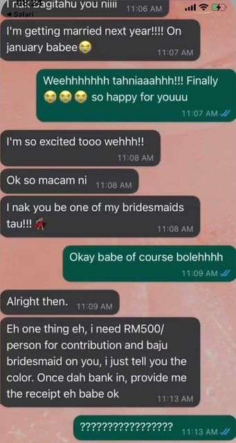 Kisah Pengantin Tak Tahu Malu, Minta Teman Jadi Bridesmaid Ikut Nyumbang untuk Pernikahan