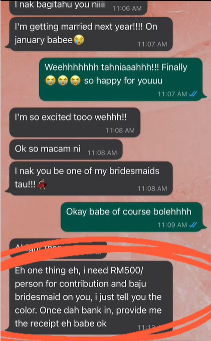 Kisah Pengantin Tak Tahu Malu, Minta Teman Jadi Bridesmaid Ikut Nyumbang untuk Pernikahan
