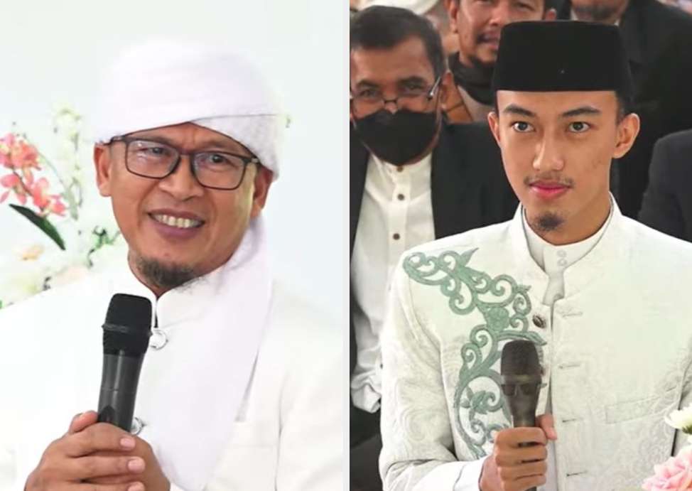 Aa Gym dan Ahmad menantunya