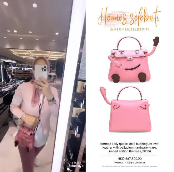 Instagram @hermes.selebriti.