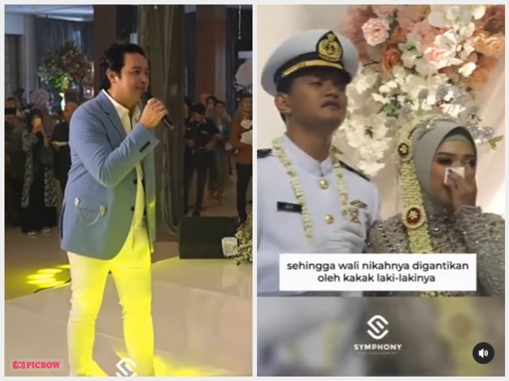 Pengantin dibuat nangis sama Donnie