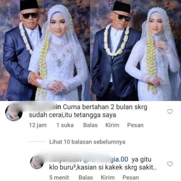 Kakek juragan tanah menikah gadis 19 tahun.