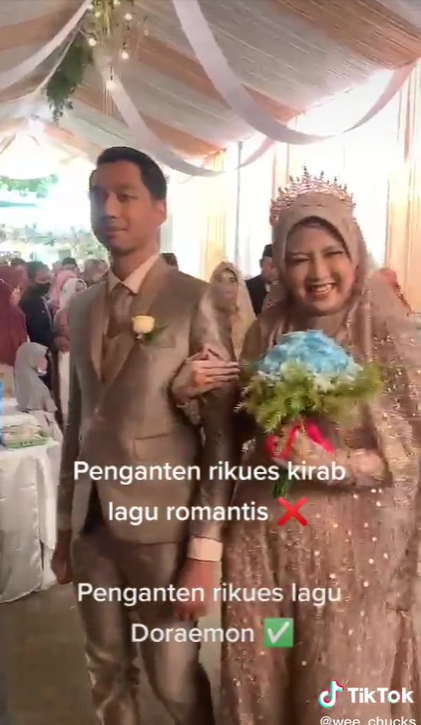 Pesta Pernikahan Diiringi Lagu Doraemon