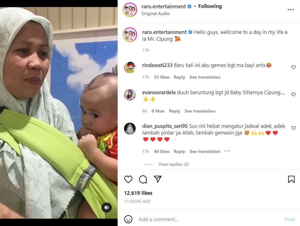 Sus Rini dan Rayyanza Malik Ahmad