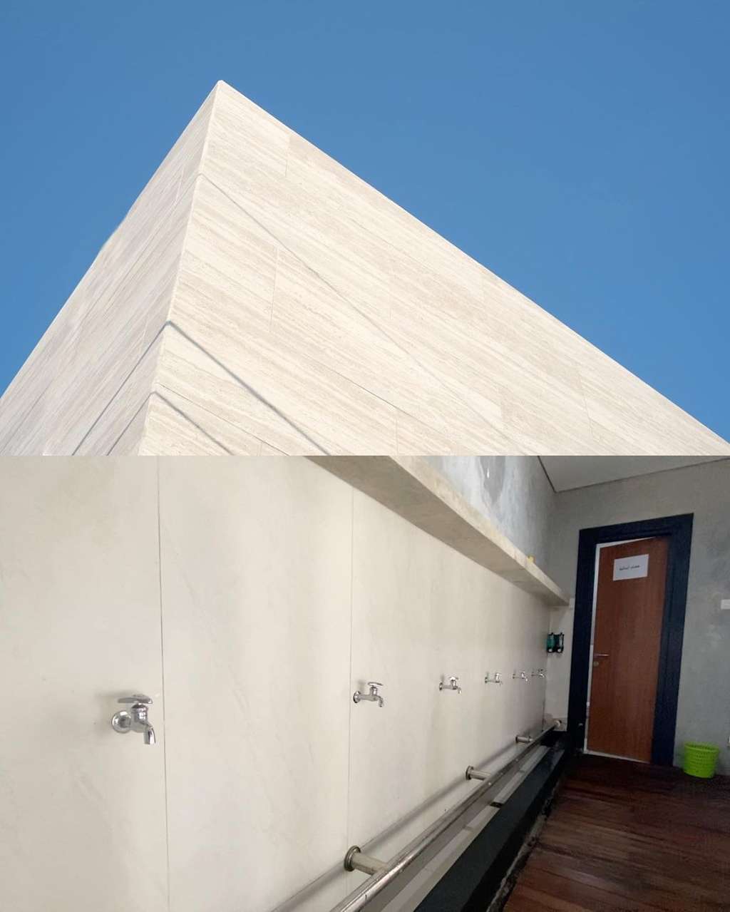 Penampakan masjid yang dibangun Teuku Wisnu