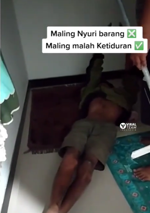 maling ketiduran