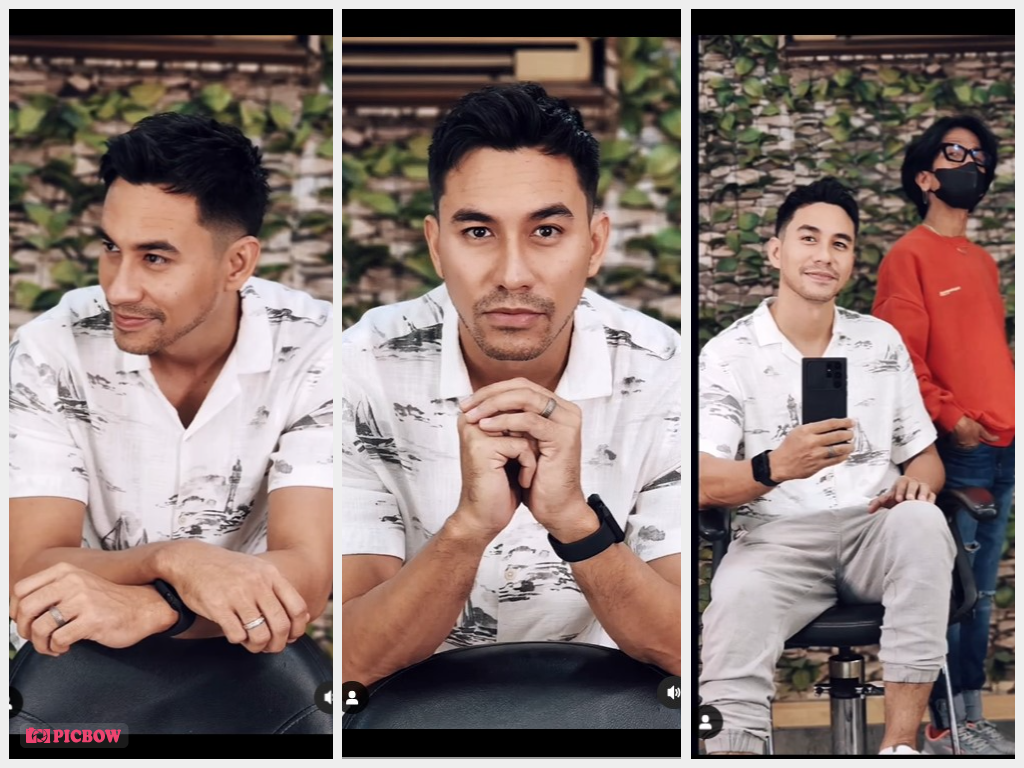 Model rambut baru Darius