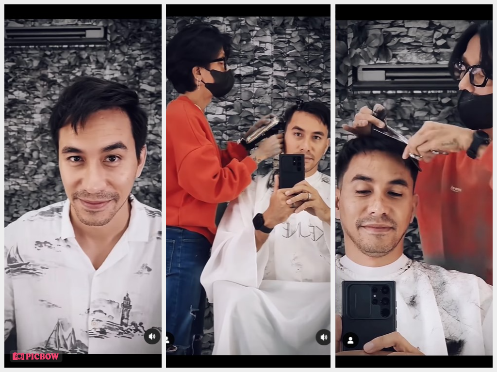 Model rambut baru Darius