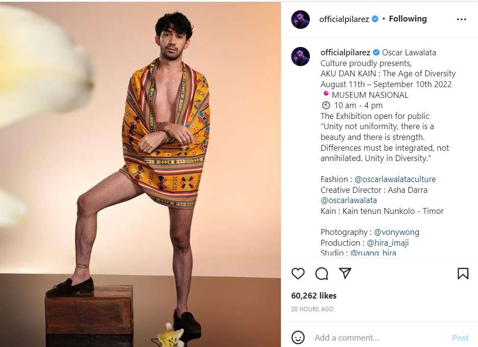 Unggahan Reza Rahadian