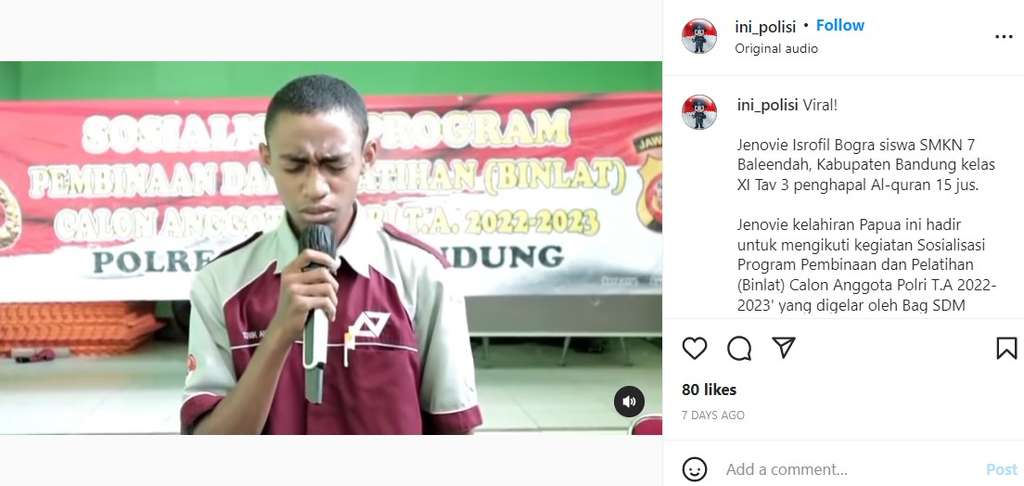 remaja penghafal alqurna