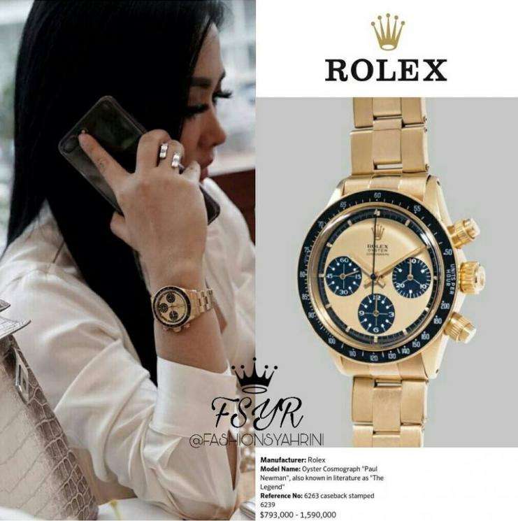 Jam Tangan mewah Syahrini