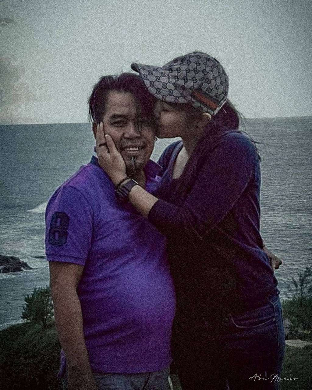 Potret Bopak Castello dan Putri istrinya