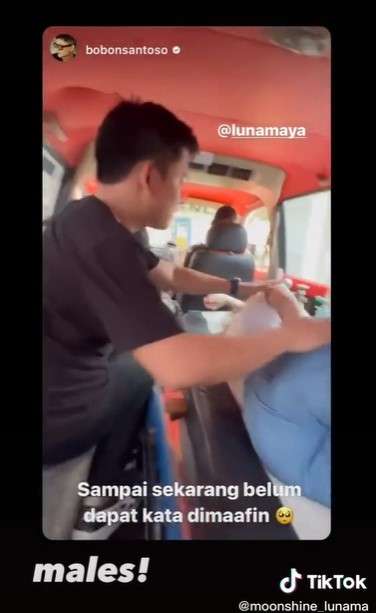 Luna Maya dan Bobon