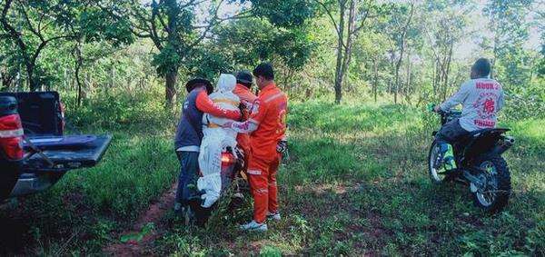 Dikira bonceng manekin, ternyata mayat sungguhan.