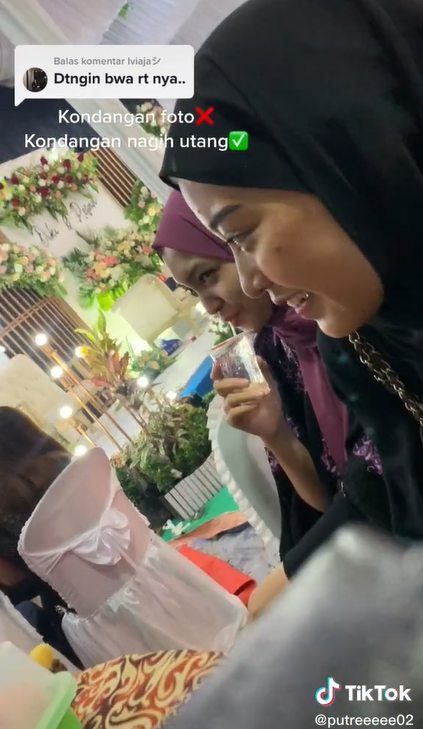 Viral Aksi Wanita Tagih Utang di Kondangan: Gaya Elit Ekonomi Sulit