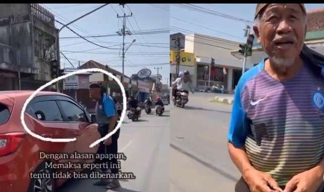 Kakek pengemis di Indramayu