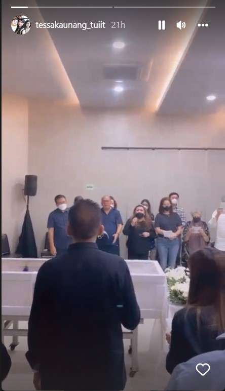 Adik Tessa Kaunang meninggal