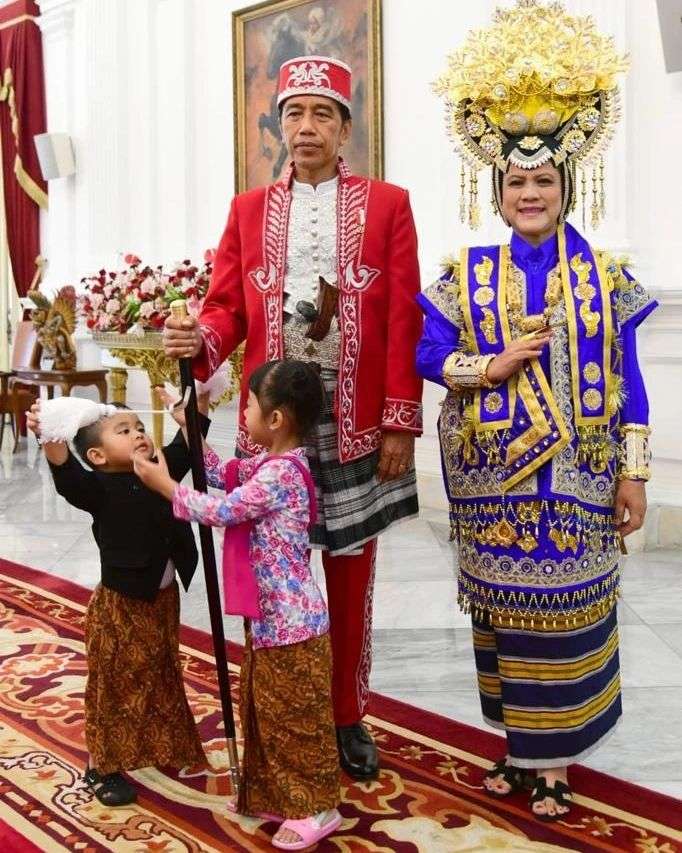 Cucu presiden Jokowi