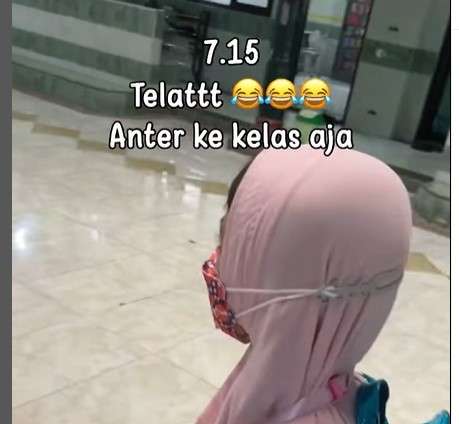 Telat masuk kelas