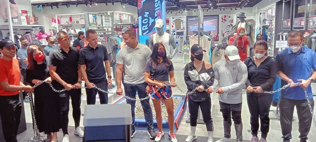 Pembukaan Under Armour Brand House City Concept (BHCC) di Plaza Indonesia.