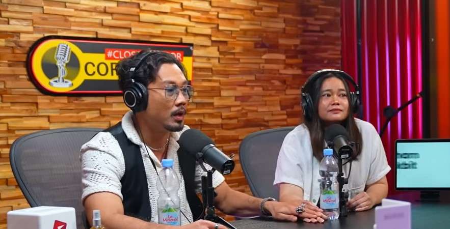 Denny Sumargo dan istrinya