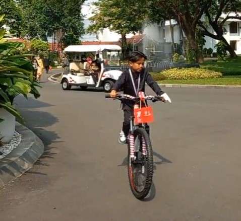 Sepeda Farel Prayoga