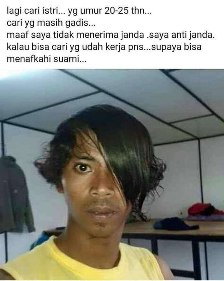 pria cari istri