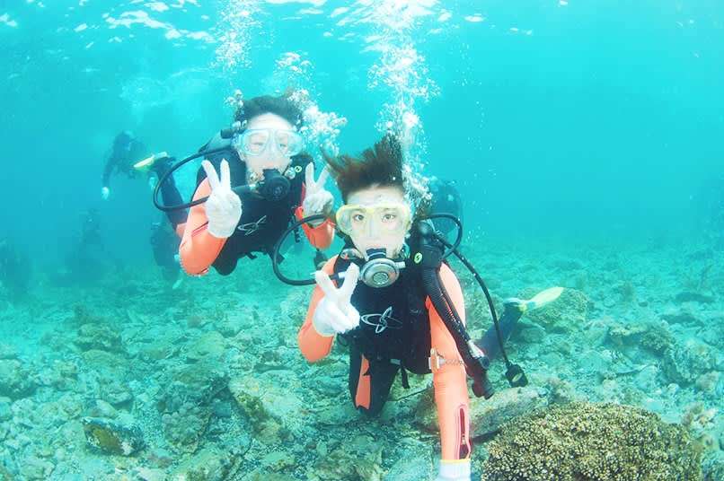 Menyelam di Laut Kushimoto