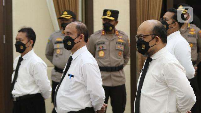 Novel Baswedan dan 44 eks KPK saat dilantik jadi ASN Polri
