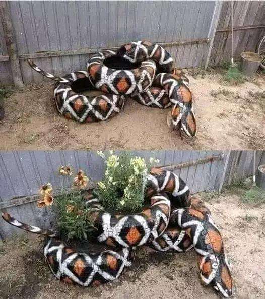 tak cukup sekali dilihat, benda-benda ini mirip ular.