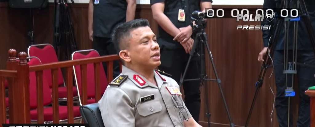 Ferdy Sambo di sidang kode etik