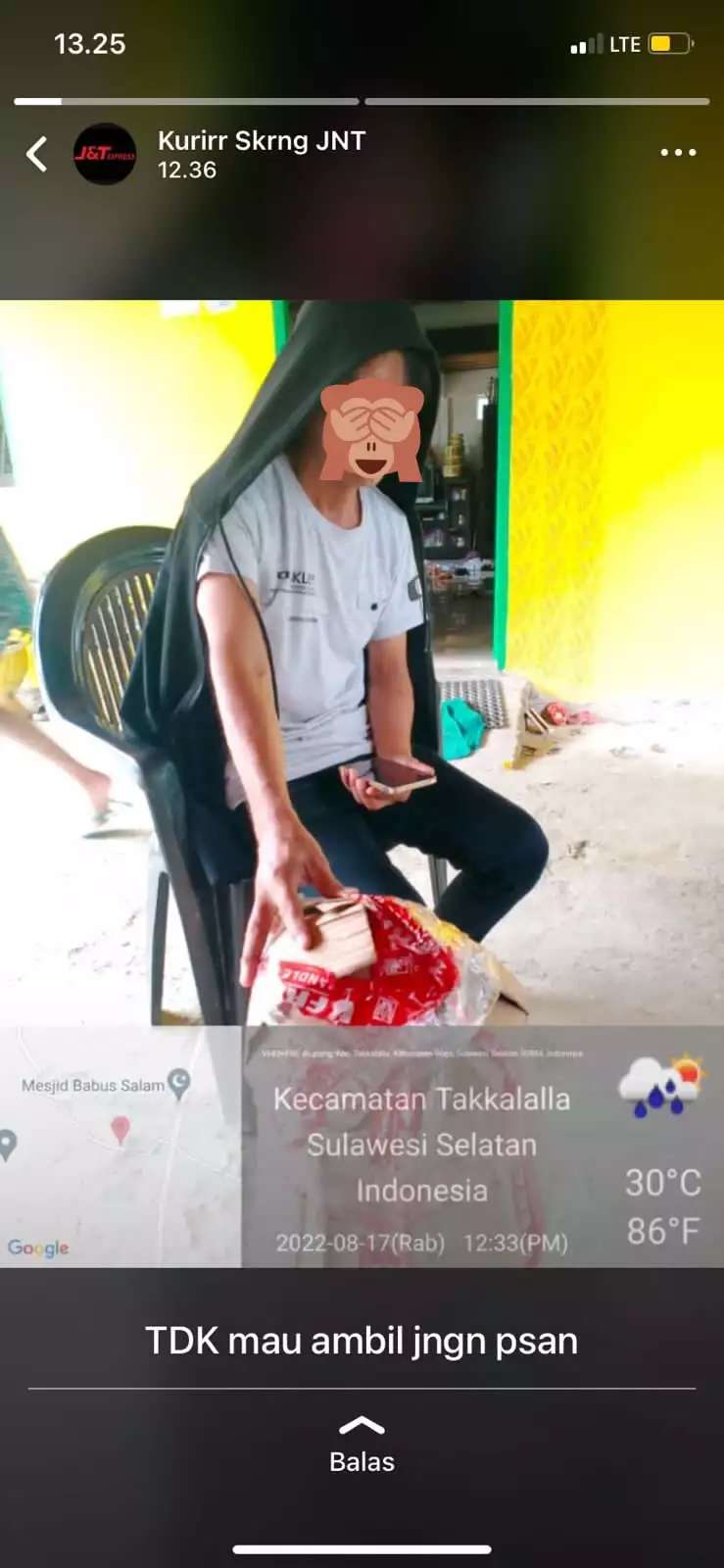 7 potret lika-liku perjuangan kurir antar paket.