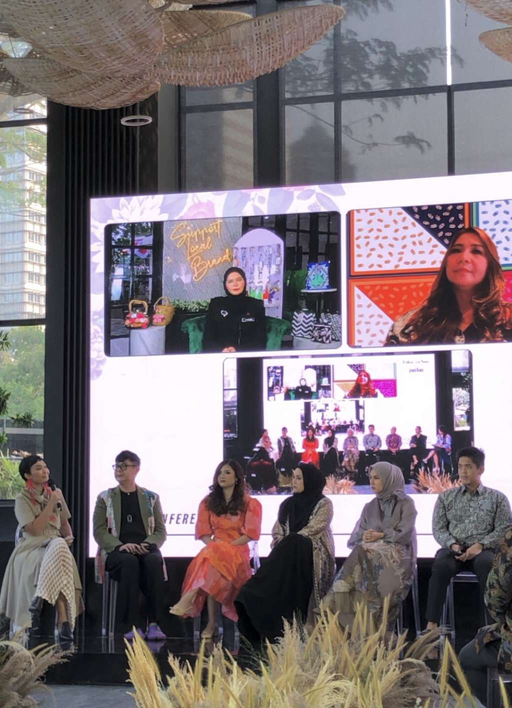 Konferensi Pers fashion desainer Indonesia ke NYFW 2023