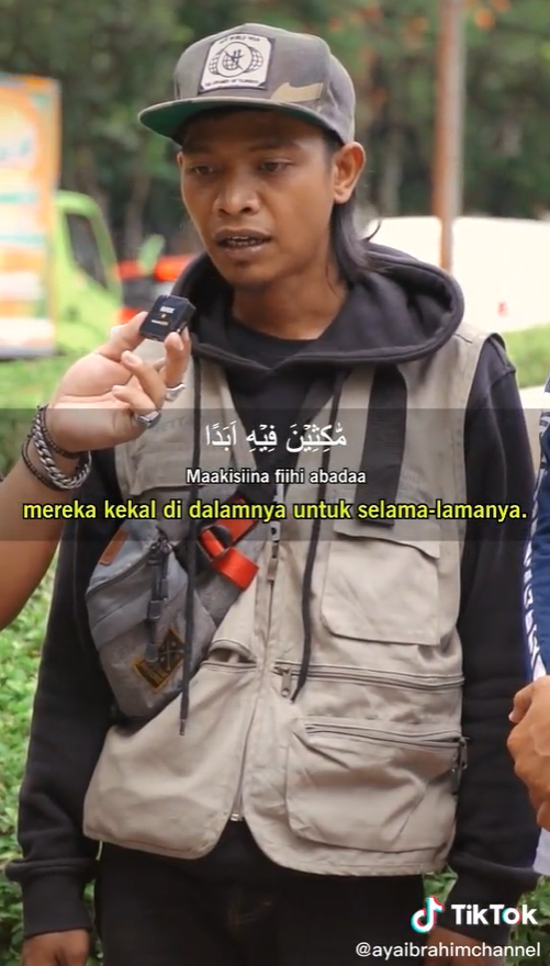 pedagang asongan hafal alquran