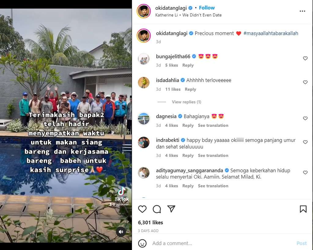 Ultah Okky Lukman