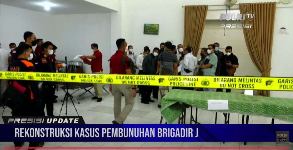 Kondisi di dalam rumah pribadi Ferdy Sambo