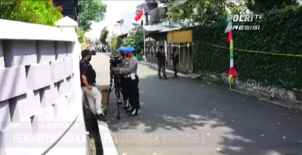 Kondisi di dalam rumah pribadi Ferdy Sambo