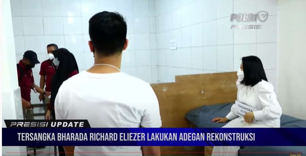 Adegan pembunuhan Brigadir J