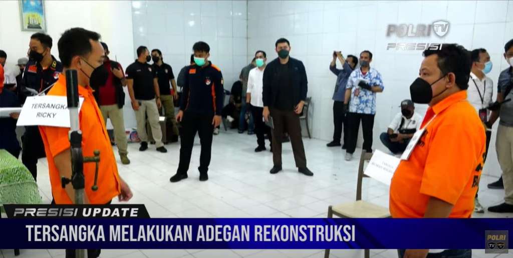 Adegan pembunuhan Brigadir J