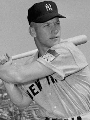 Mickey Mantle, pemain bisbol Amerika.