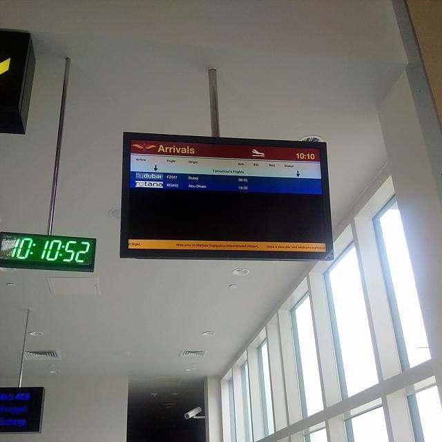 Bandara internasional tersepi di dunia.