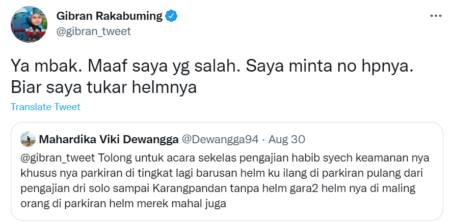 gibran rakabuming