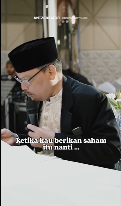 mas kawin saham