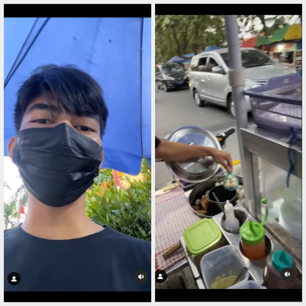 Dimas Ahmad jualan bakso lagi