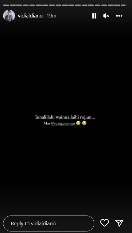 Unggahan Vidi Aldiano
