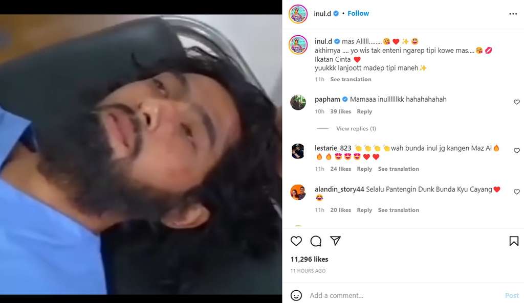 Unggahan Inul Daratista
