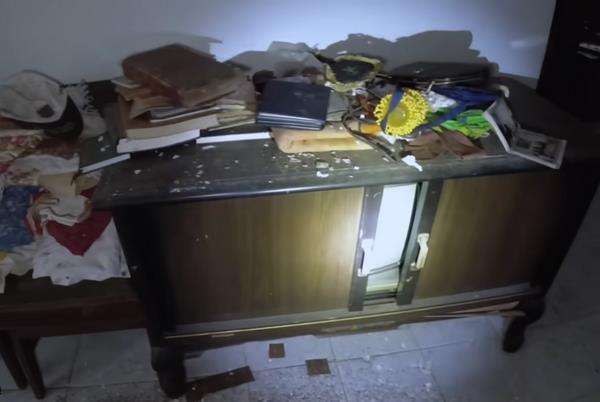 Penampakan rumah jenderal yang terbengkalai.
