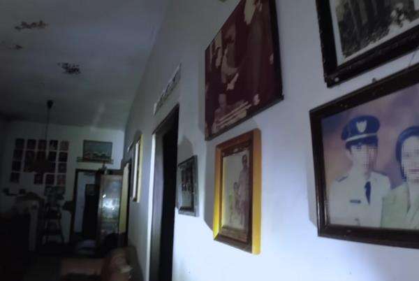 Penampakan rumah jenderal yang terbengkalai.