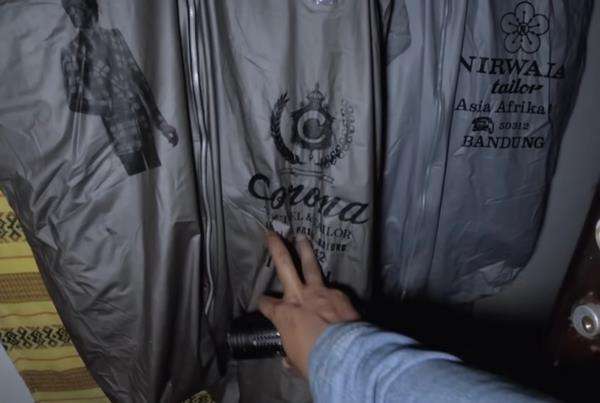 Penampakan rumah jenderal yang terbengkalai.