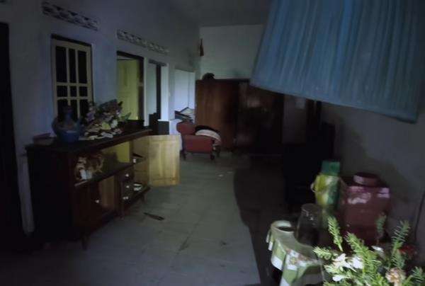 Penampakan rumah jenderal yang terbengkalai.
